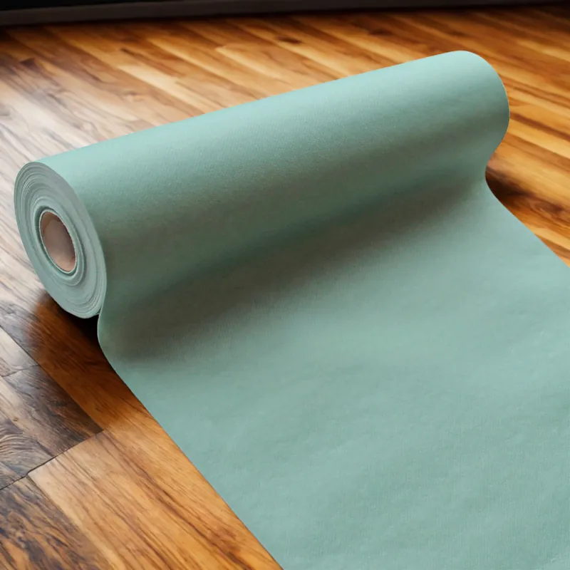 Airlaid Bordløber Lysegrøn - 40 cm x 4,8 m | Topprodukt